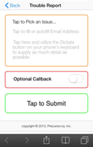 iPhone Trouble Report