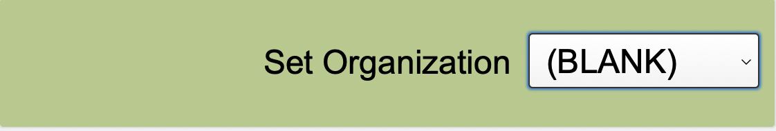 Set Organization